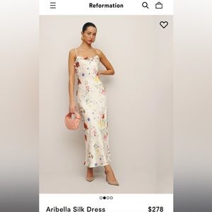 🌸💐 REFORMATION ARIBELLA SILK FLORAL MAXI DRESS 🌸💐 perfect for spring 💞